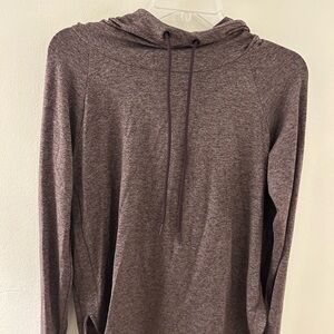 Athleta Women's Heathered Purple Hoodie